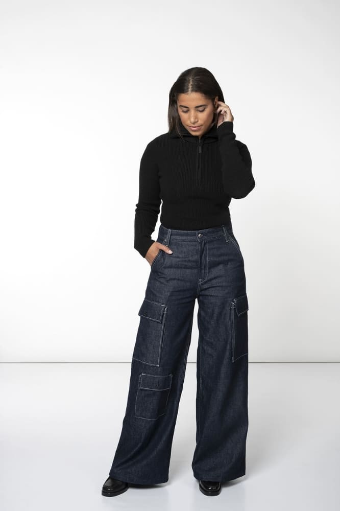 Roosenstein Wolke Doutzen Schipperstrui Navy - La Vie en Rose Damesmode (10)