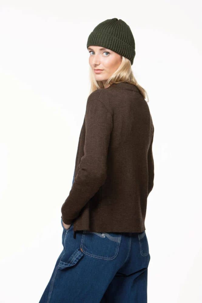 Roosenstein Wolke Fenna Rib Vest Brown - La Vie en Rose Damesmode