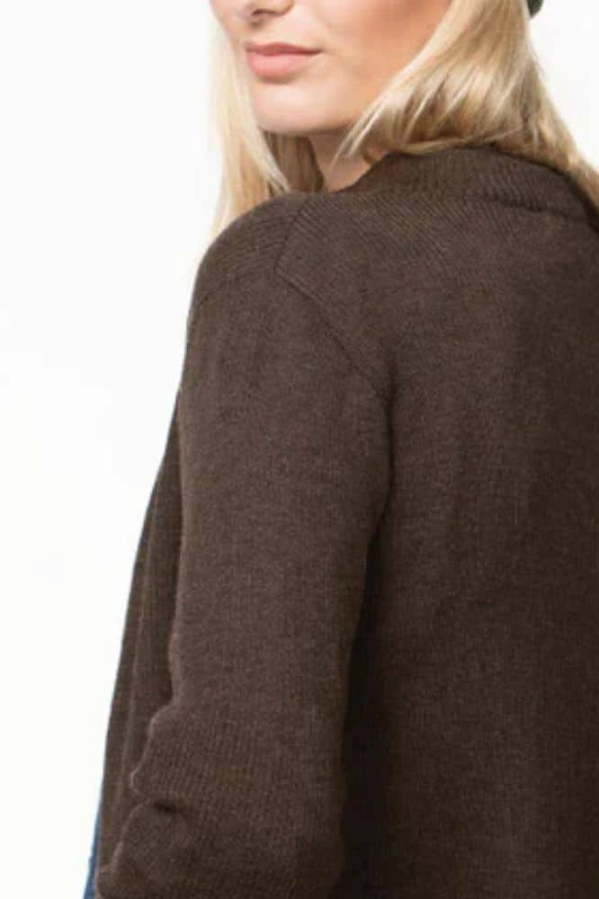 Roosenstein Wolke Fenna Rib Vest Brown - La Vie en Rose Damesmode