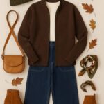 Roosenstein Wolke Fenna Rib Vest Brown - La Vie en Rose Damesmode