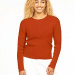 Roosenstein Wolke Liv Merino Rib Trui Rusty - La Vie en Rose Damesmode