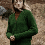 Fisherman out of Ireland Donegal Raglan Cable Cardigan