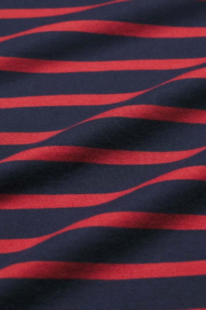 Sailor Shirt Breton Maritime Deep Rust - La Vie en Rose Damesmode Enkhuizen