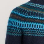Seasalt Cornwall Annik Fair Isle Jumper Modernist Cyan Multi- La Vie en Rose Damesmode Enkhuizen