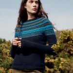 Seasalt Cornwall Annik Fair Isle Jumper Modernist Cyan Multi- La Vie en Rose Damesmode Enkhuizen