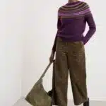Seasalt Cornwall Annik Fair Isle Jumper Modernist Grape Oak Mix - La Vie en Rose Damesmode Enkhuizen
