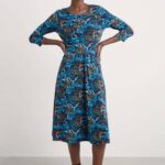 Seasalt Cornwall April Dress Floating Fronds Maritime - La Vie en Rose Damesmode Enkhuizen