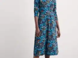 Seasalt Cornwall April Dress Floating Fronds Maritime - La Vie en Rose Damesmode Enkhuizen