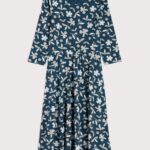 Seasalt Cornwall April Dress Organic Shapes Dark Lugger - La Vie en Rose Damesmode Enkhuizen