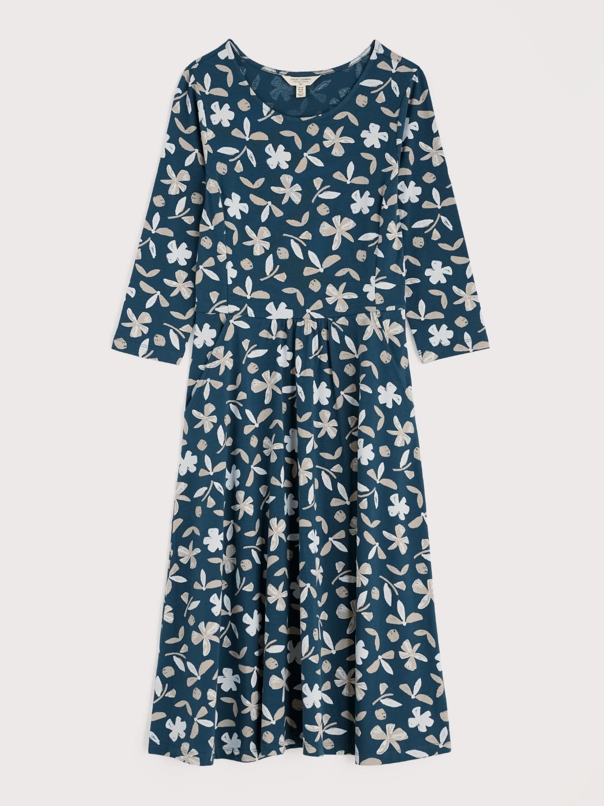 Seasalt Cornwall April Dress Organic Shapes Dark Lugger - La Vie en Rose Damesmode Enkhuizen