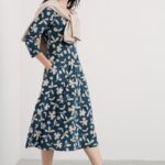 Seasalt Cornwall April Dress Organic Shapes Dark Lugger - La Vie en Rose Damesmode Enkhuizen