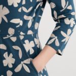 Seasalt Cornwall April Dress Organic Shapes Dark Lugger - La Vie en Rose Damesmode Enkhuizen