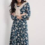 Seasalt Cornwall April Dress Organic Shapes Dark Lugger - La Vie en Rose Damesmode Enkhuizen