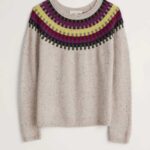 Seasalt Cornwall Berlewen Fair Isle Jumper Croquet Aran Multi - La Vie en Rose Damesmode