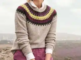 Seasalt Cornwall Berlewen Fair Isle Jumper Croquet Aran Multi - La Vie en Rose Damesmode