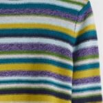 Seasalt Cornwall Braque Jumper Concertina Dark Citron Multi - La Vie en Rose Damesmode