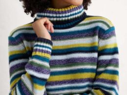 Seasalt Cornwall Braque Jumper Concertina Dark Citron Multi - La Vie en Rose Damesmode