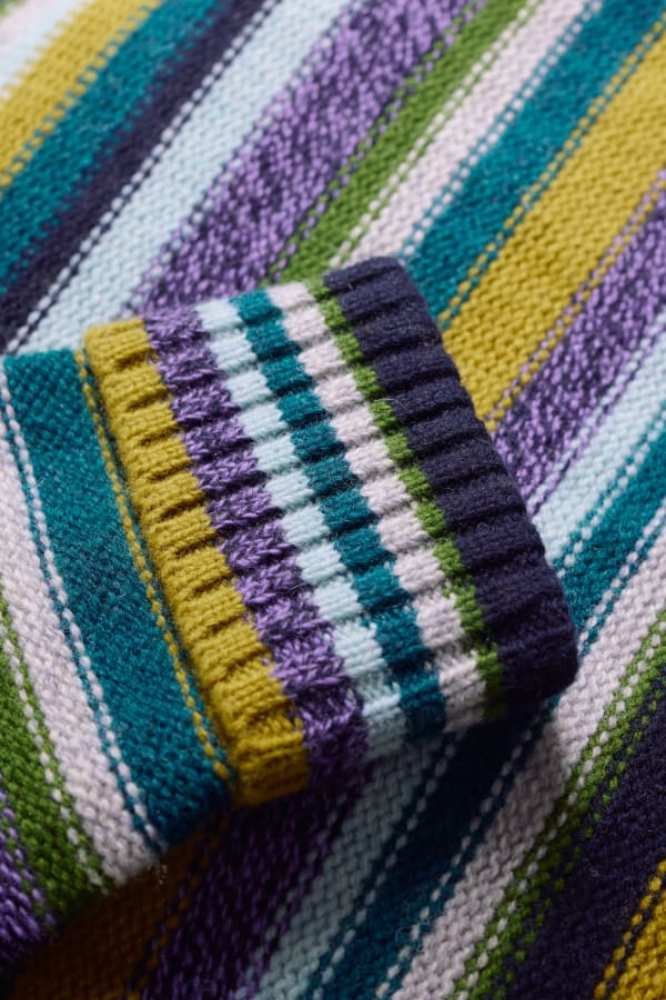 Seasalt Cornwall Braque Jumper Concertina Dark Citron Multi - La Vie en Rose Damesmode