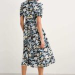 Seasalt Cornwall Carwynnen Dress Painted Daffodil Inkwell - La Vie en Rose Damesmode