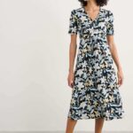 Seasalt Cornwall Carwynnen Dress Painted Daffodil Inkwell - La Vie en Rose Damesmode