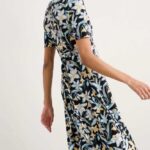 Seasalt Cornwall Carwynnen Dress Painted Daffodil Inkwell - La Vie en Rose Damesmode