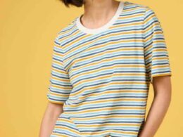 Seasalt Cornwall Copseland T-Shirt Pellitras Tumeric - La Vie en Rose Damesmode