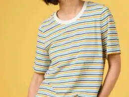 Seasalt Cornwall Copseland T-Shirt Pellitras Tumeric - La Vie en Rose Damesmode