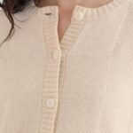 Seasalt Cornwall Coweth Cardigan Limestone - La Vie en Rose Damesmode Enkhuizen