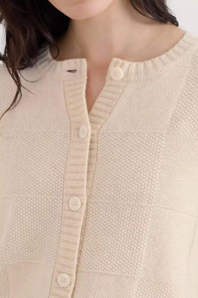 Seasalt Cornwall Coweth Cardigan Limestone - La Vie en Rose Damesmode Enkhuizen