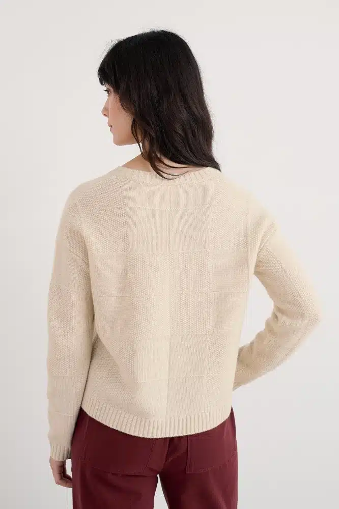Seasalt Cornwall Coweth Cardigan Limestone - La Vie en Rose Damesmode Enkhuizen