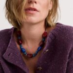 Seasalt Cornwall Dawson Pick Cardigan Merino Grape - La Vie en Rose Damesmode