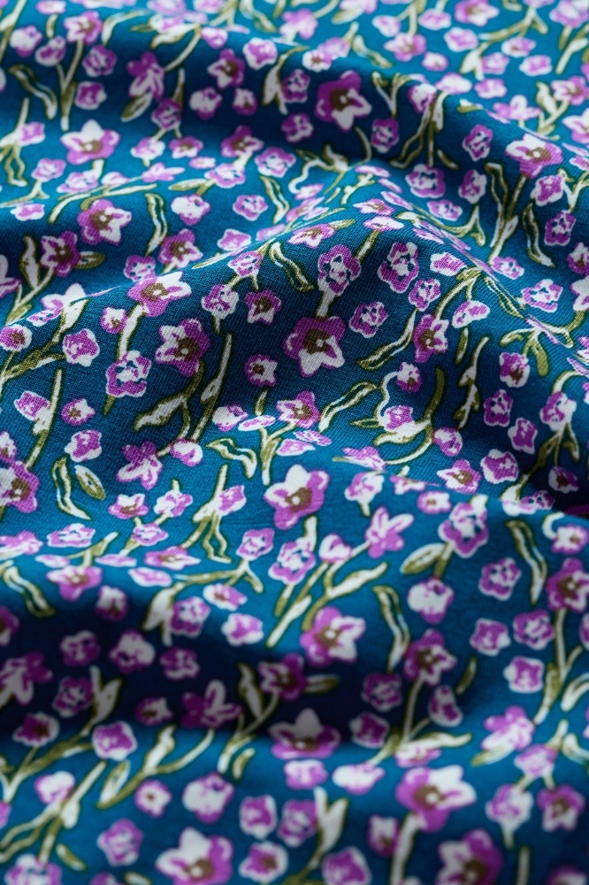 Seasalt Cornwall Easel 34 Sleeve Top Flax Flower Bright Orchid - La Vie en Rose Damesmode Enkhuizen