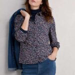 Seasalt Cornwall Embrace Shirt Feather Marks Maritime- La Vie en Rose Damesmode