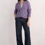 Seasalt Cornwall Forest Ridge Cardigan Echium - La Vie en Rose Damesmode (1)