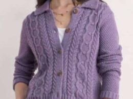 Seasalt Cornwall Forest Ridge Cardigan Echium - La Vie en Rose Damesmode (1)