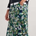 Seasalt Cornwall Forest View Skirt Land Forms Cut Grass - La Vie en Rose Damesmode