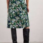 Seasalt Cornwall Forest View Skirt Land Forms Cut Grass - La Vie en Rose Damesmode