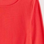 Seasalt Cornwall Gorse Lane Rib Top Tomato - La Vie en Rose Damesmode