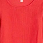 Seasalt Cornwall Gorse Lane Rib Top Tomato - La Vie en Rose Damesmode