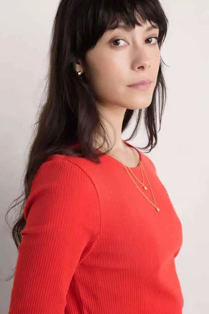 Seasalt Cornwall Gorse Lane Rib Top Tomato - La Vie en Rose Damesmode