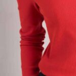 Seasalt Cornwall Gorse Lane Rib Top Tomato - La Vie en Rose Damesmode