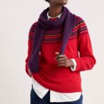 Seasalt Cornwall Gurnard's Head Jumper Windward Carmine Multi - La Vie en Rose Damesmode Enkhuizen