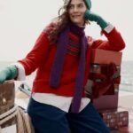 Seasalt Cornwall Gurnard's Head Jumper Windward Carmine Multi - La Vie en Rose Damesmode Enkhuizen