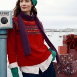 Seasalt Cornwall Gurnard's Head Jumper Windward Carmine Multi - La Vie en Rose Damesmode Enkhuizen