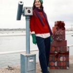 Seasalt Cornwall Gurnard's Head Jumper Windward Carmine Multi - La Vie en Rose Damesmode Enkhuizen