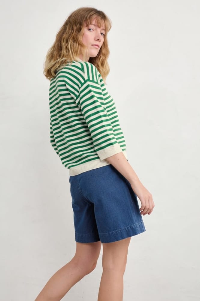 Seasalt Cornwall Gwynver Jumper Mini Cornish Island Ecru - La Vie en Rose Damesmode