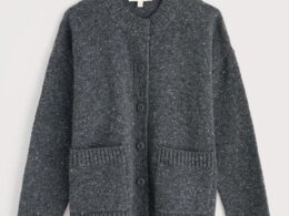 Seasalt Cornwall Harbour Sands Cardigan Coal - La Vie en Rose Damesmode Enkhuizen