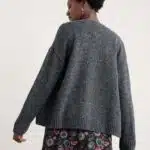 Seasalt Cornwall Harbour Sands Cardigan Coal - La Vie en Rose Damesmode Enkhuizen