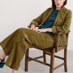 Seasalt Cornwall Heald Blazer Bright Olive - La Vie en Rose Damesmode Enkhuizen (1)