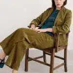 Seasalt Cornwall Heald Blazer Bright Olive - La Vie en Rose Damesmode Enkhuizen (1)